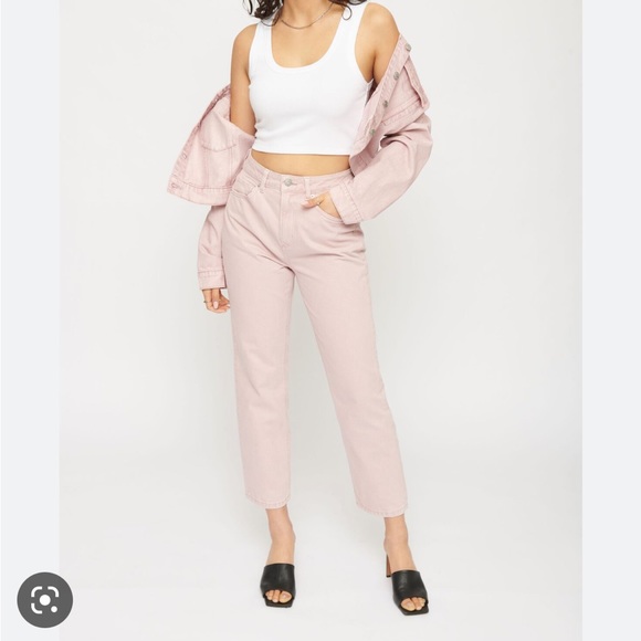 Dynamite Gisele Ultra High Rise Straight Jeans - Picture 1 of 8